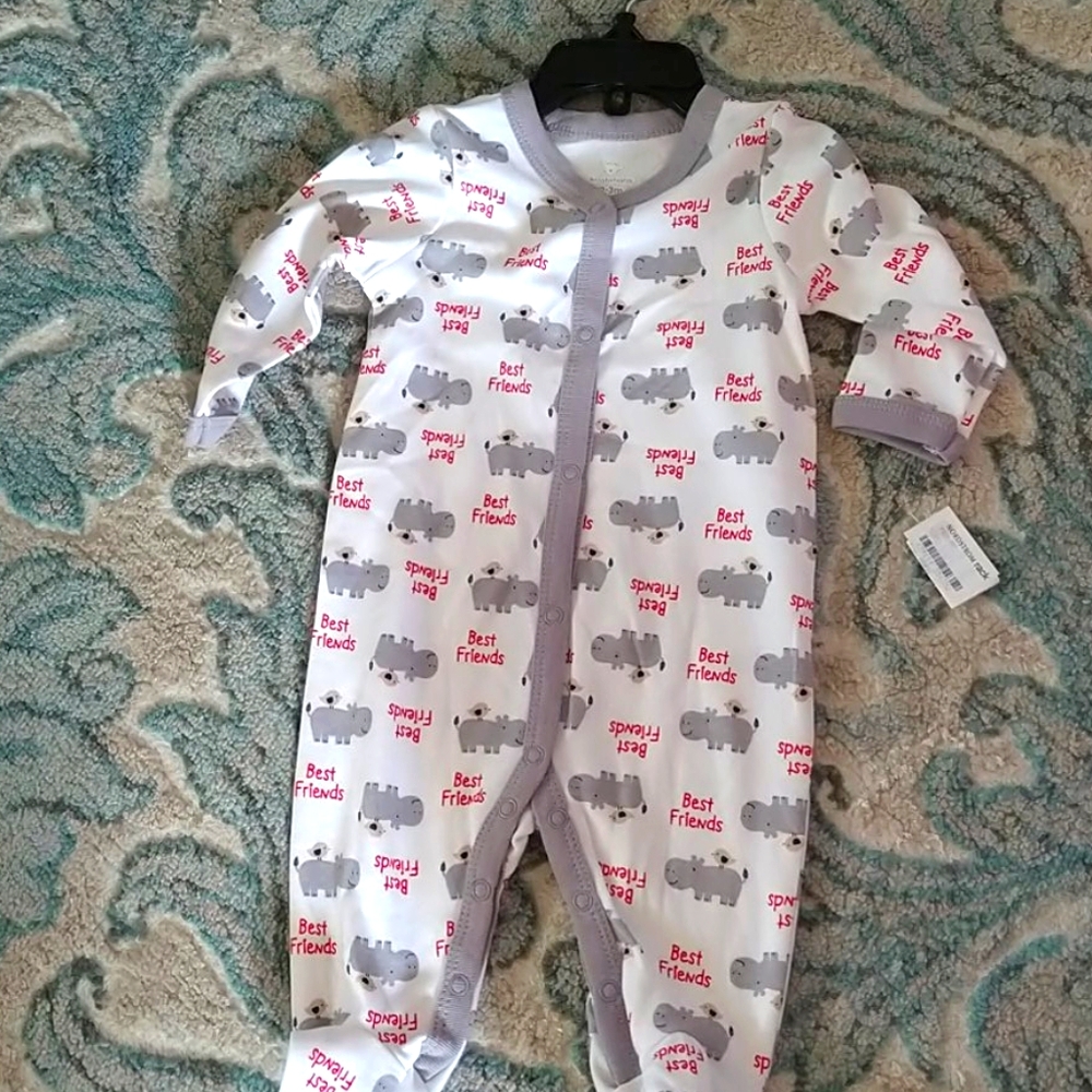 Koala baby Footie Size0-3m